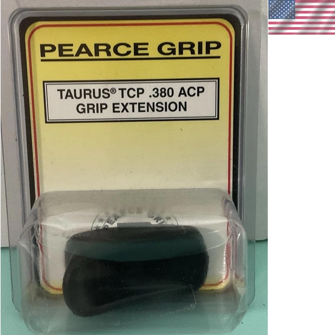 Durable Plastic Grip Extension for Glock 29 – Stylish Silver/Black Finish