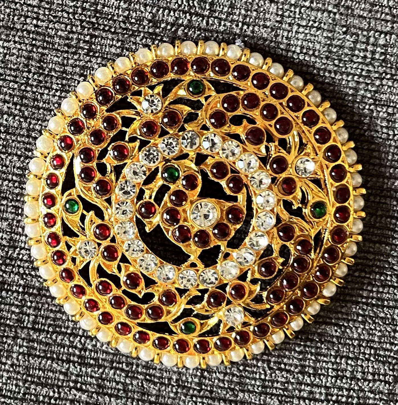 Bharatnatyam Bridal Hair Accessories Bundle Indian All Together With some FREE