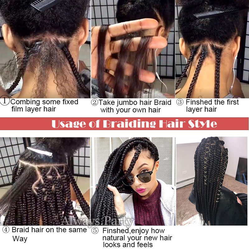 Box Braid Ultra Hair For Jumbo Braiding Extensions Crochet Ombre Kanekalons LC5