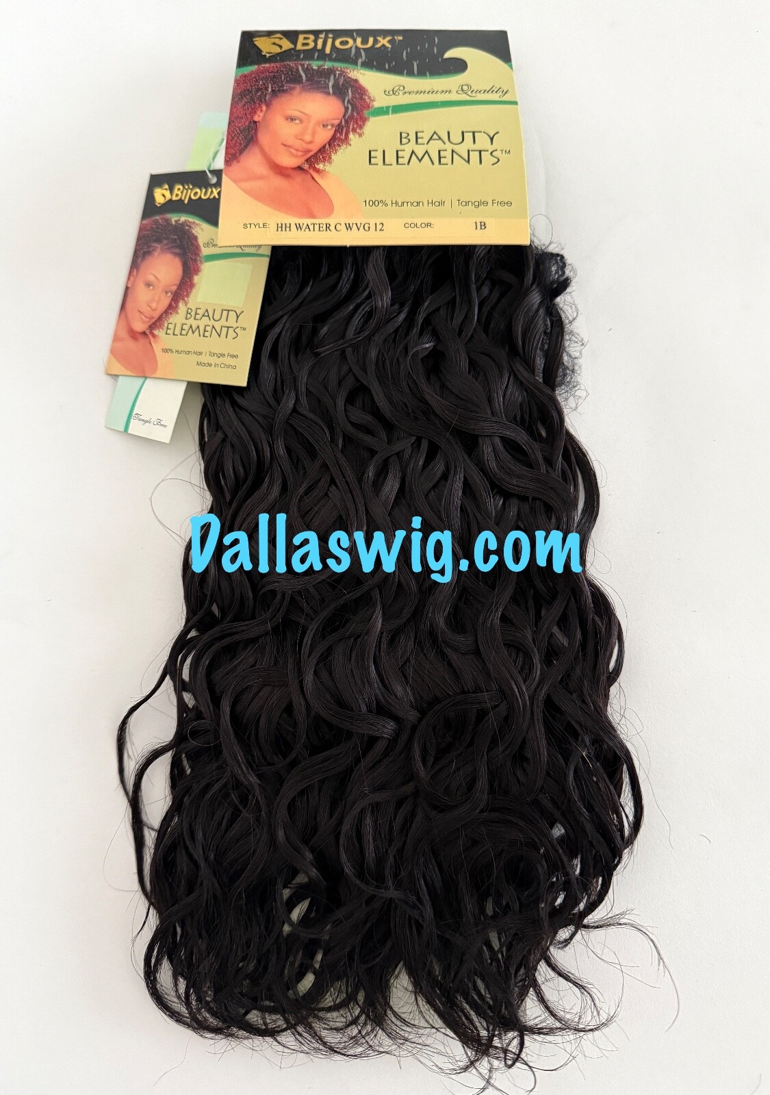 Bijoux Beauty Element 100% Human Hair HH Water Curl 12″ Weaving Hair ONE Pack