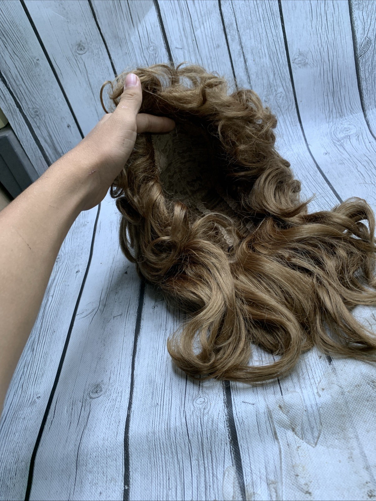 Tony Of Beverly ELURA Vintage Wig Longer Length AUBURN Red Brown Hair Curls