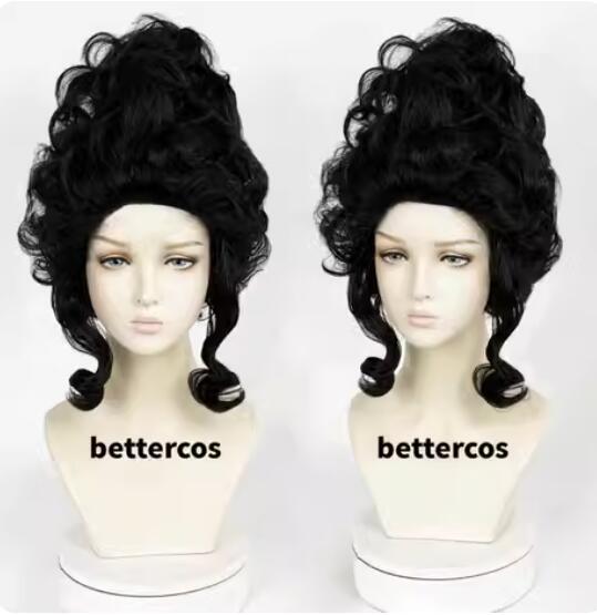 Marie Antoinette Synthetic Hair Cosplay Wig Princess Medium Curly Heat Resistant