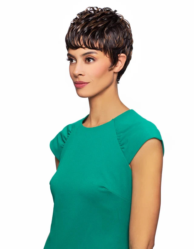 Foxy Silver DEMI Wig, Stylish and Natural-Looking Synthetic Wig