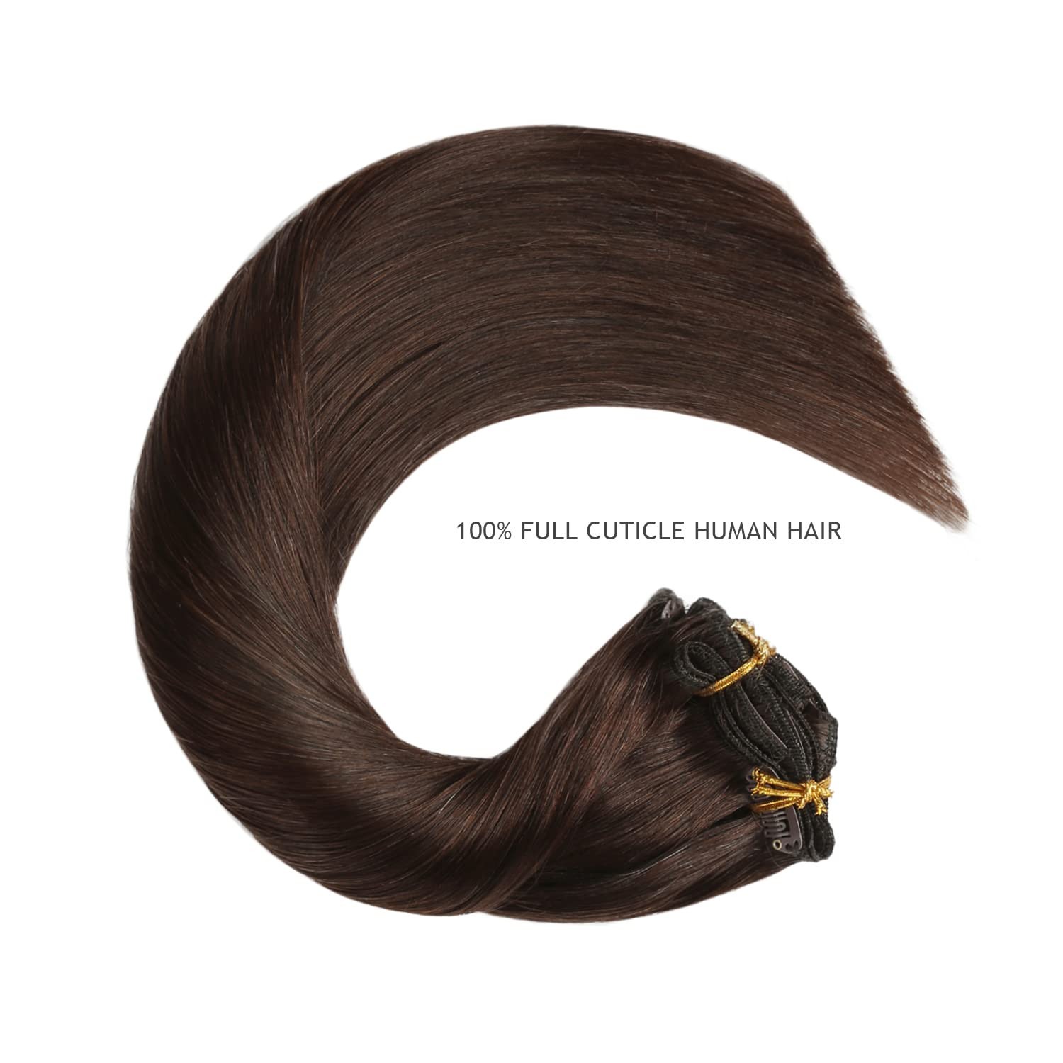 Clip In Hair Extensions Human Hair Invisible Remy Thick Highlight Fashion Hair