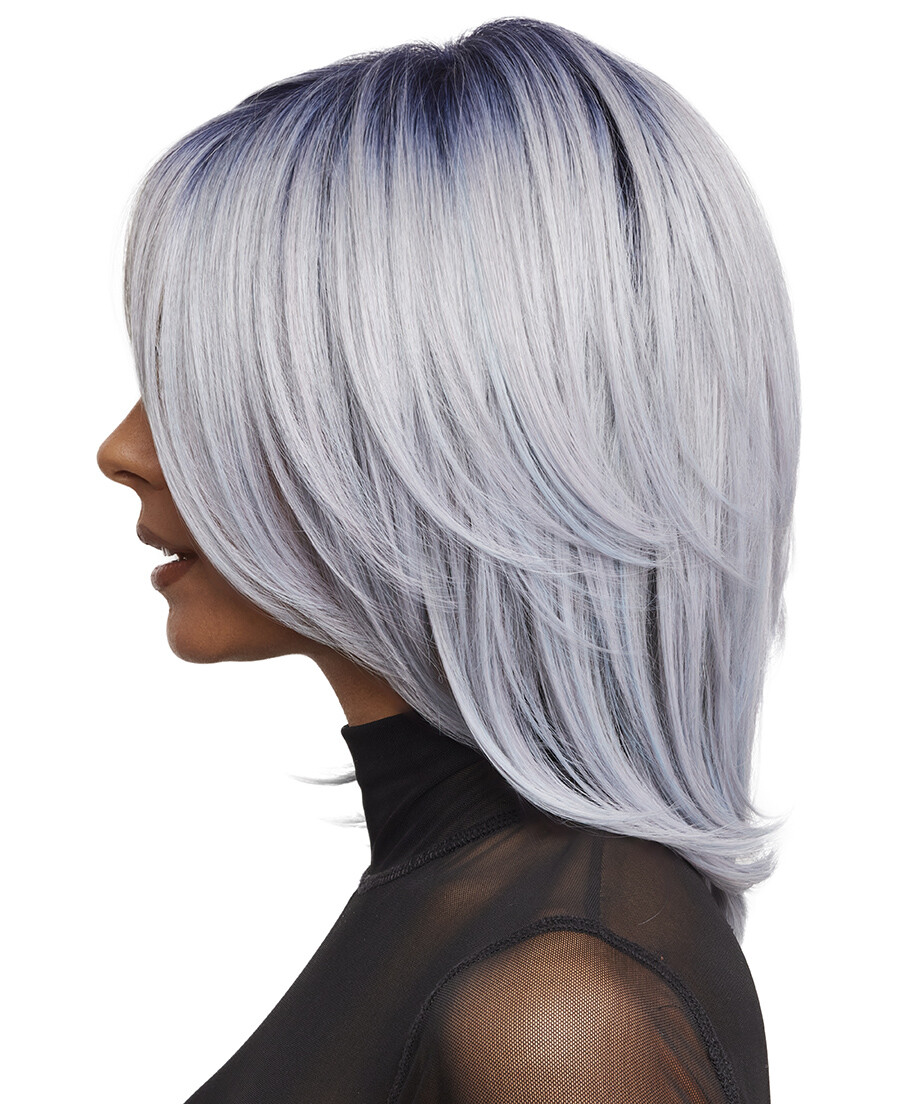 LUXE SLEEK Wig by RENE OF PARIS, ANY COLOR! Heat-Friendly! Mono Prt +Lace Ft NEW