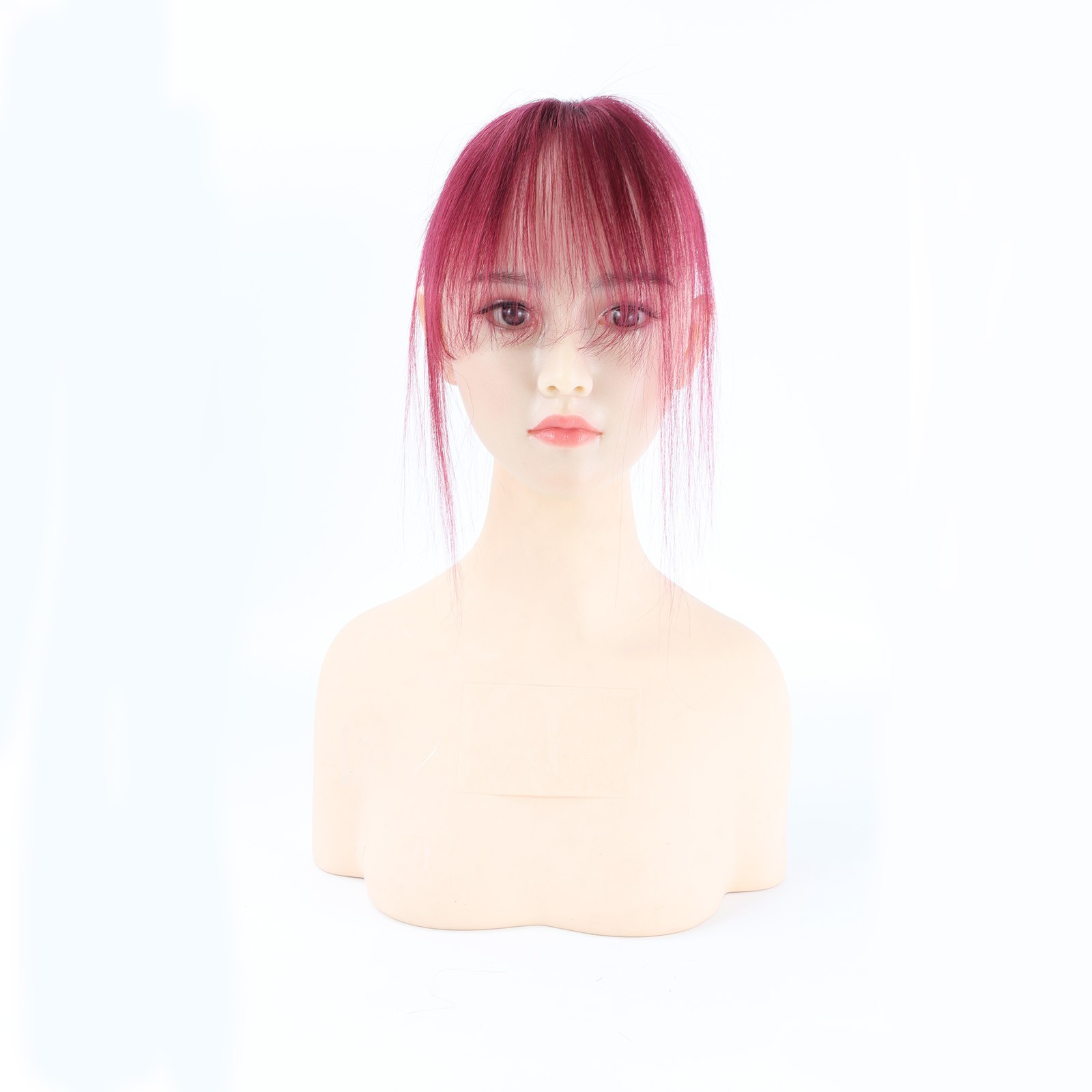 Short Hair Toppers For Women Natural Human Hair Extensions Mono Base Toupe
