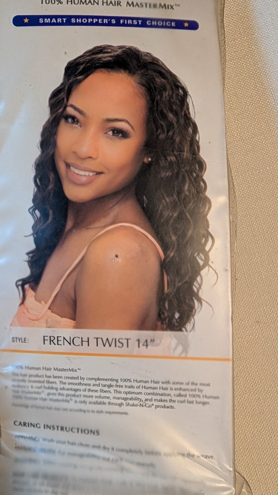 MILKY WAY QUE HUMAN HAIR FRENCH TWIST – 14” Shade P4/30