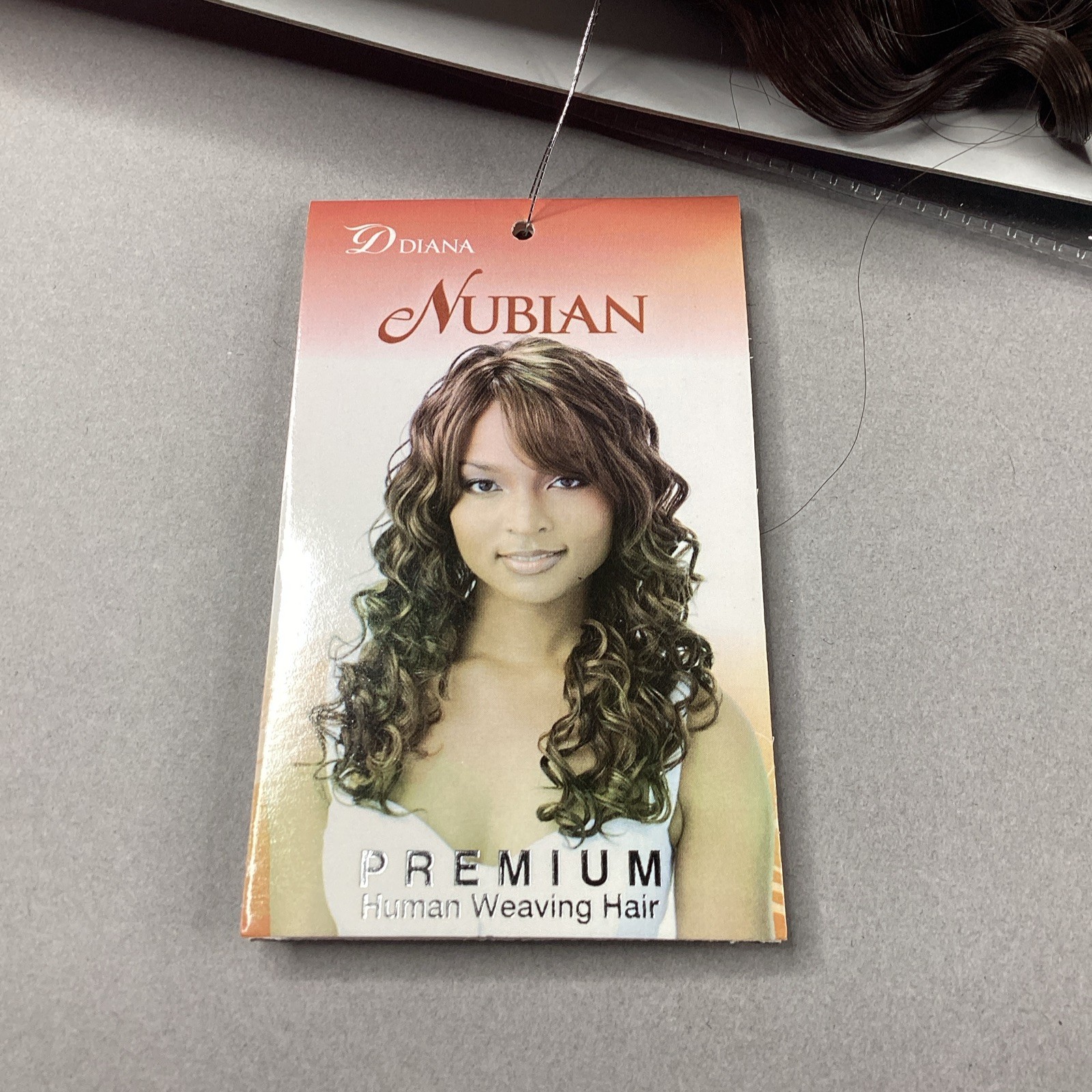 8” Deep Weave 2Pcs #4 Dark Brown Nubian Synthetic Blend Mixed Hair Extensions