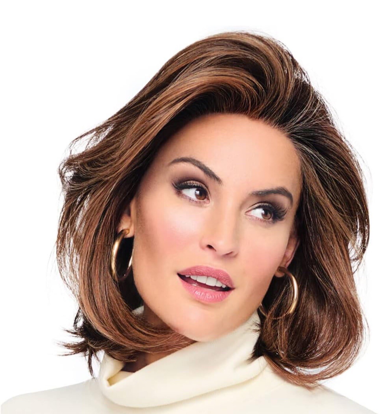 FLYING SOLO Wig RAQUEL WELCH Iced Pumpkin Spice HandTied Lace Front MonoPart New