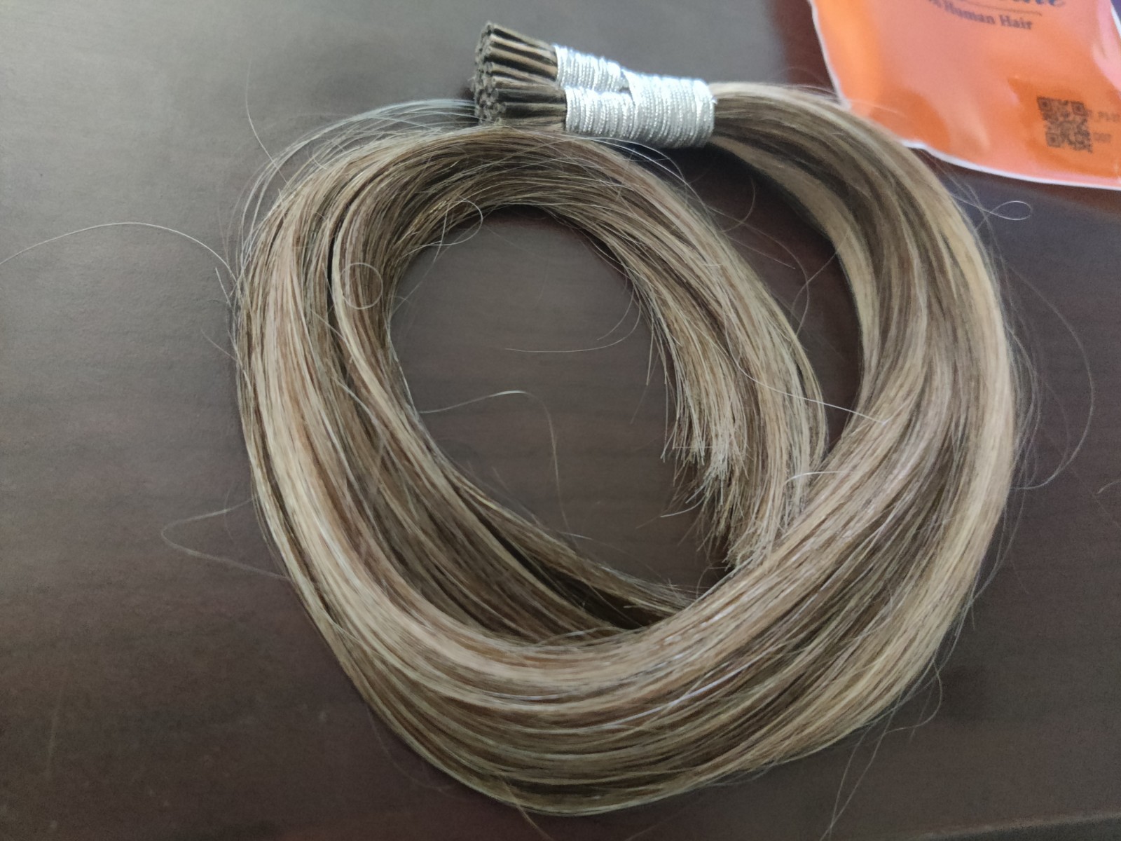 18″ Itip Human Hair Extensions Full Shine #P3/26 40g