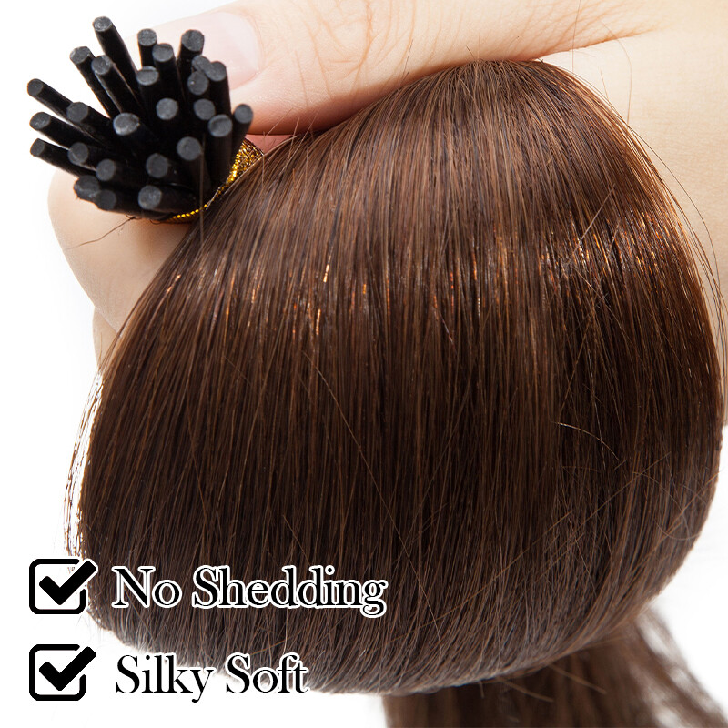 Itip Micro Loop Bead Tip Stick I Tip 100% Remy Human Hair Extensions Thick 1G/S
