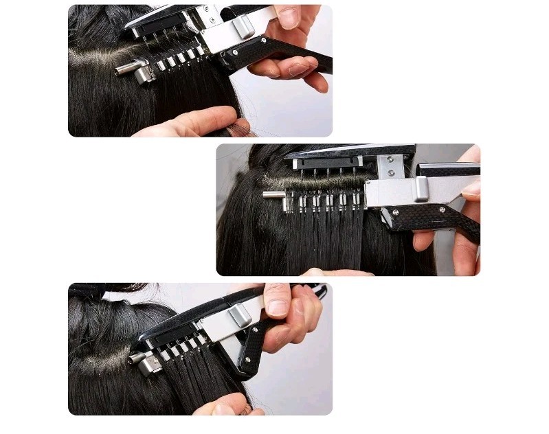 6D Hair Extension Machine 2nd Generation-Tool Only – Silver Microtube/Microlink