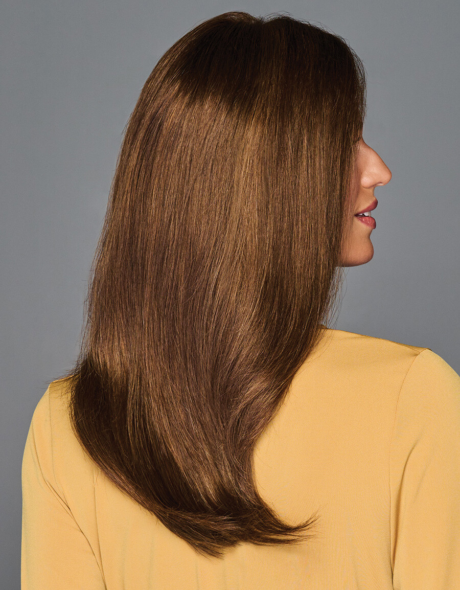TOP BILLING 16″ Human Hair Topper by RAQUEL WELCH, ANY COLOR Mono Top + Lace Frt