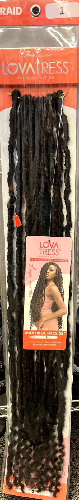 LOVATRESS crochet Maverick Locs 28″