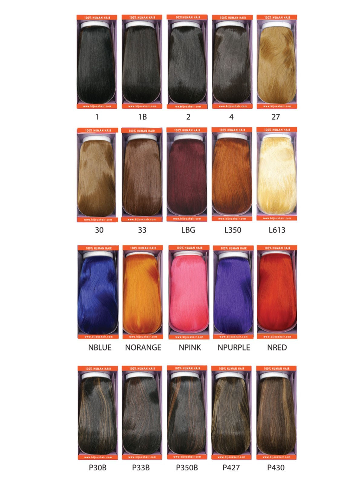 BIJOUX DUBY 8″~10″ 100% HUMAN HAIR PRE-BUMP WEAVE STYLE