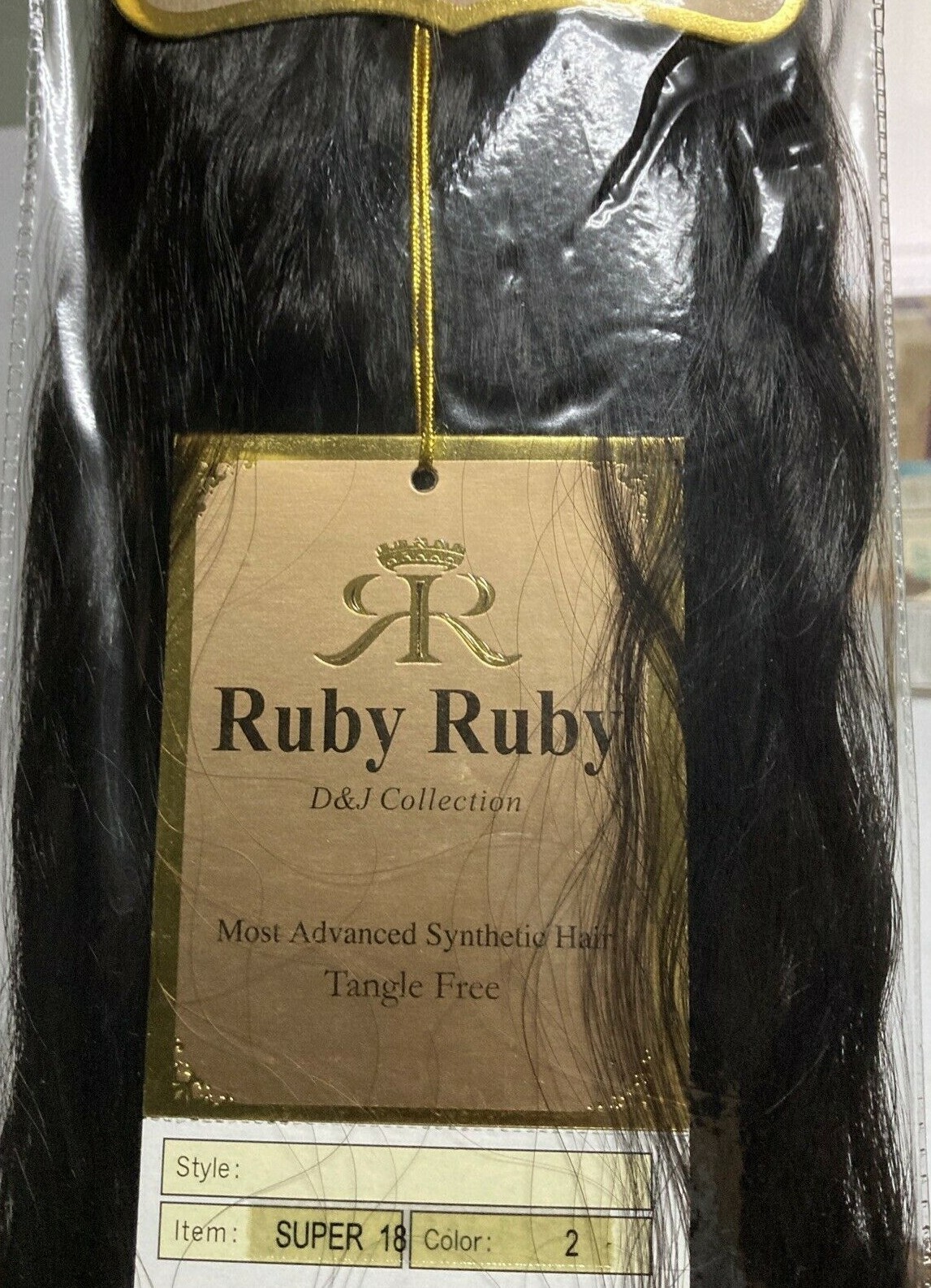 1 Pack Most Advanced Synthetic Wavy Hair Extensions Tangle Free 18″ Color:#2