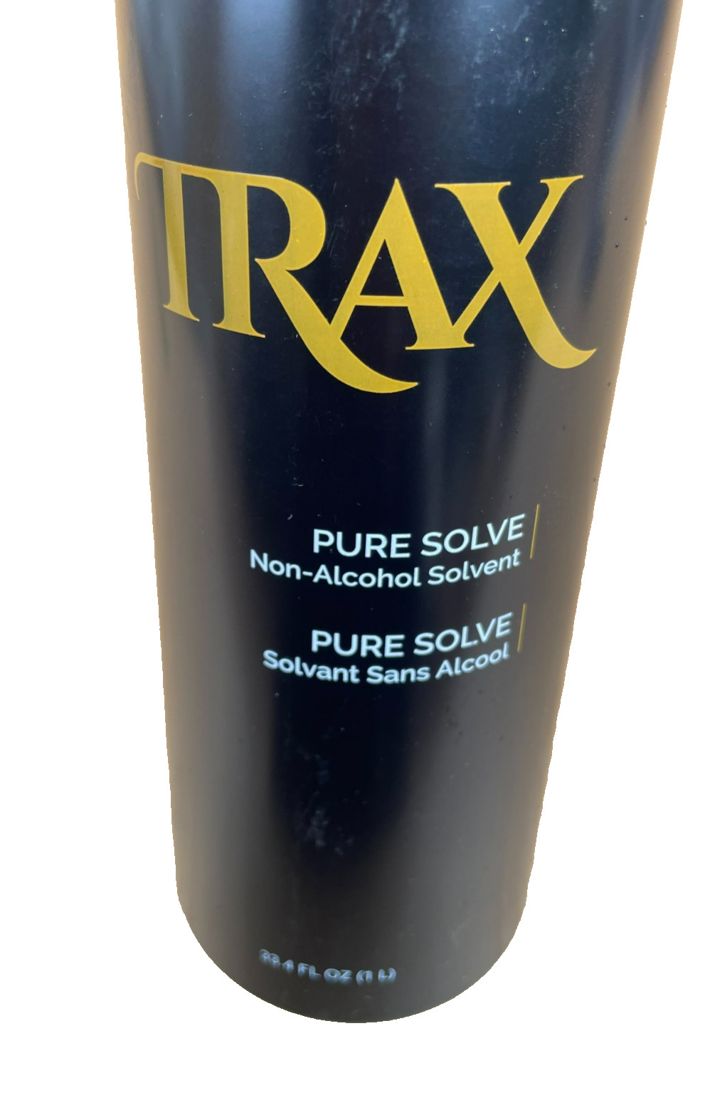 TRAX Pure Solve Non-Alcohol Solvent for Hair System- 33.4 Fl Oz Bottle