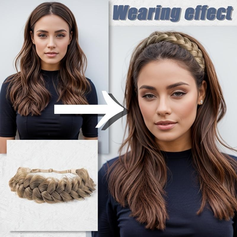 1 Pcs Wig Headbands Women Headdress High Temperature Wire Wig Hair Piece