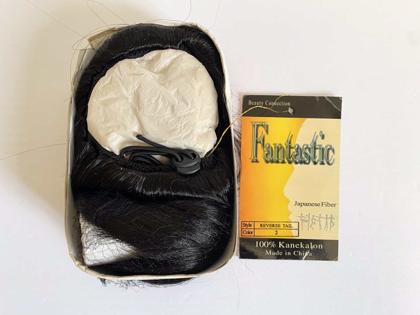 New ~Fantastic~ 100% Kanekalon Japanese Fiber ~Reverse Tail~ Hair color 2, Pouch