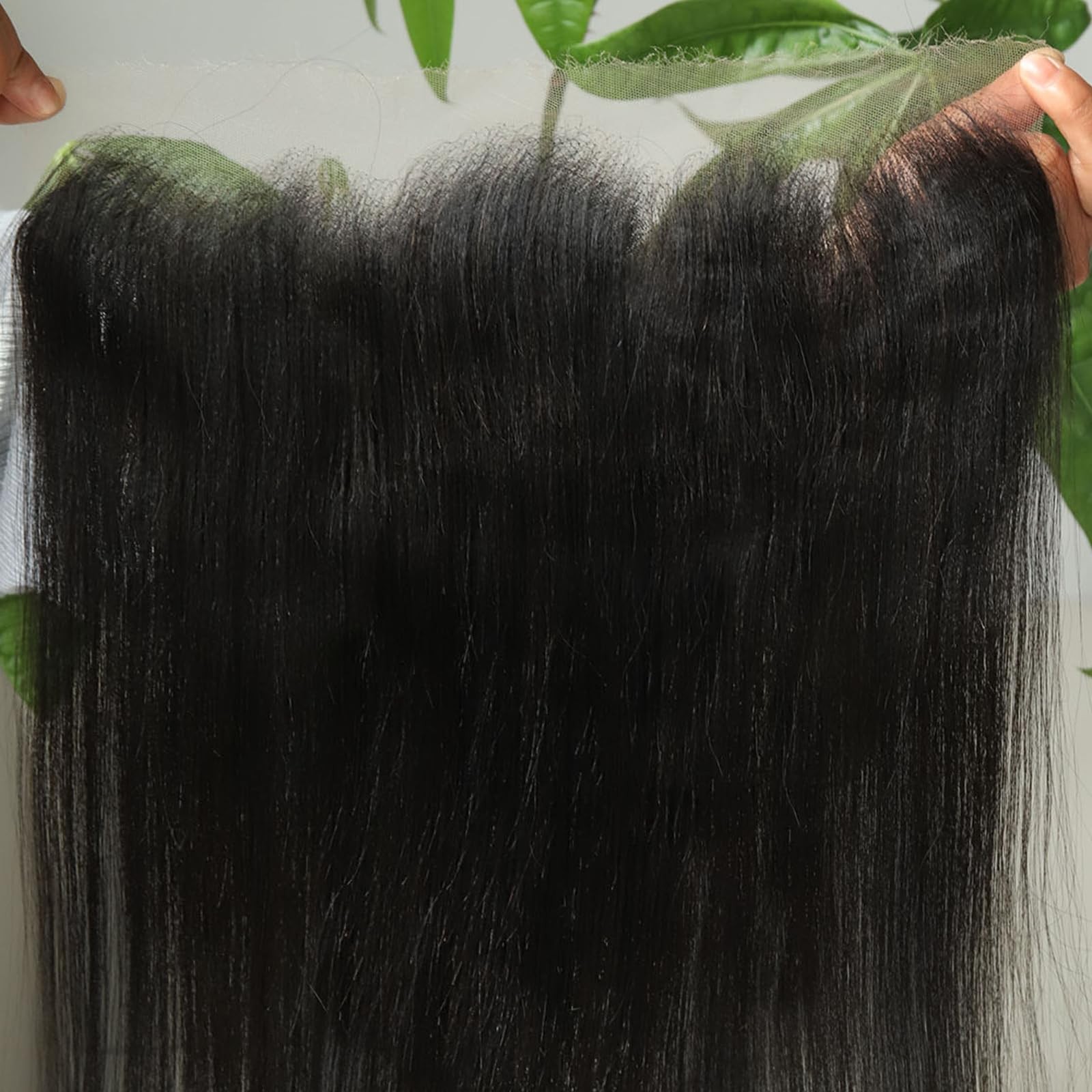 Beeos Yaki Straight 13X4 Skinlike Real Hd Lace Frontal Vivid Pre-Plucked