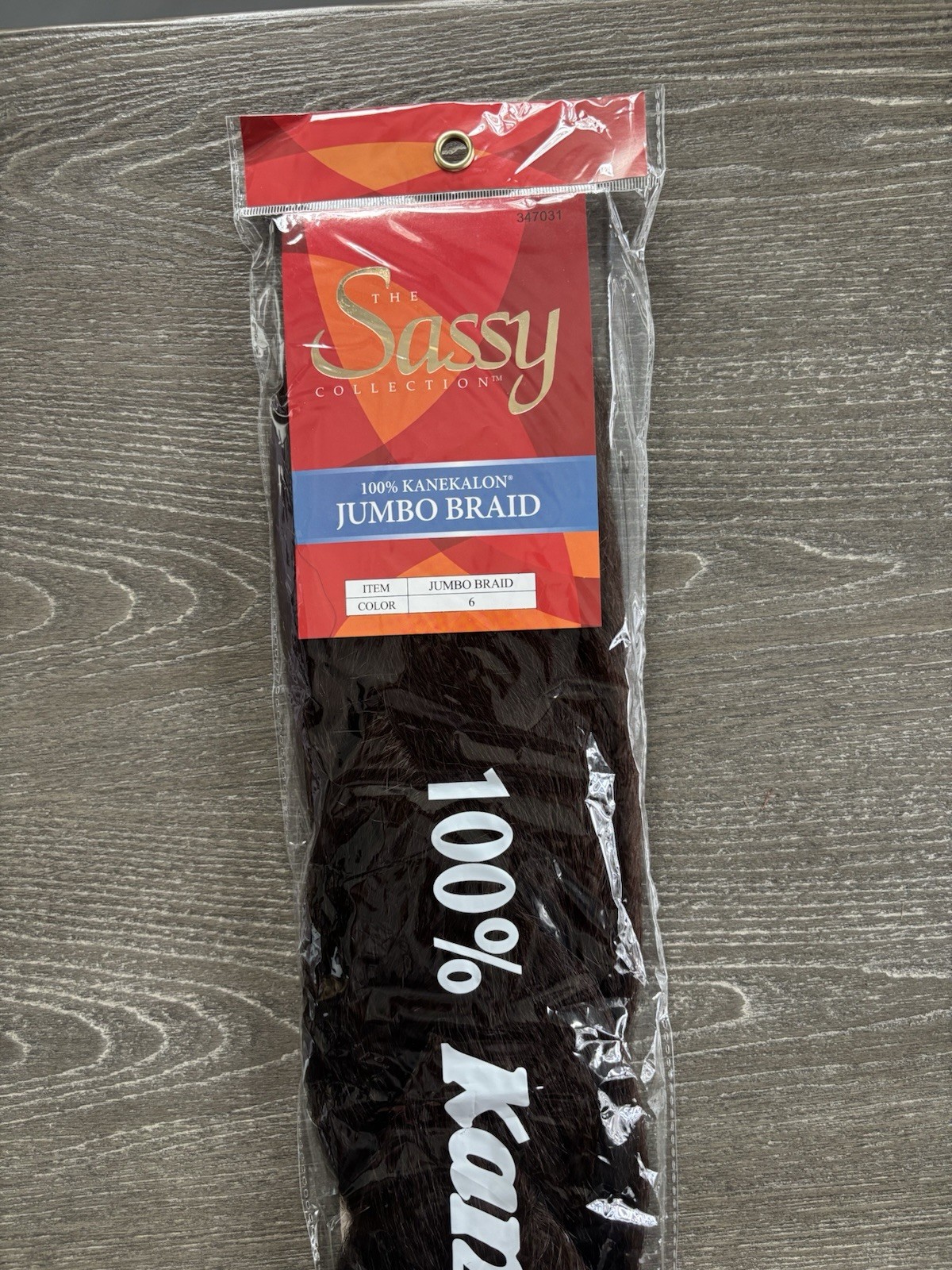 Sassy Jumbo Braid Kanekalon 100% Hair Extension Color 6