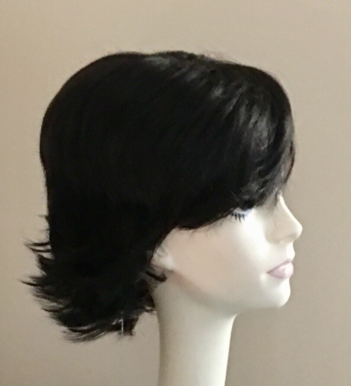 NWT! JACQUELYN Wig ELURA Synthetic FANTASY 2 DARKEST BROWN Monotop