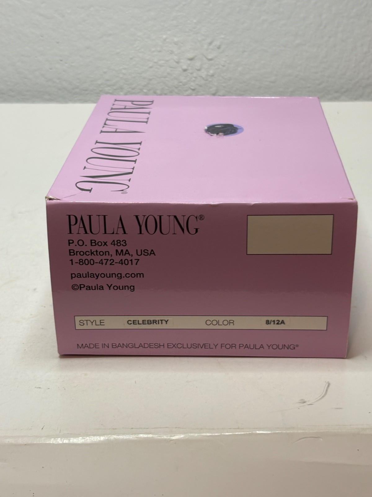 Paula Young Celebrity Wig Color 8/12A Golden Brown Mix Average Cap New w/ Box