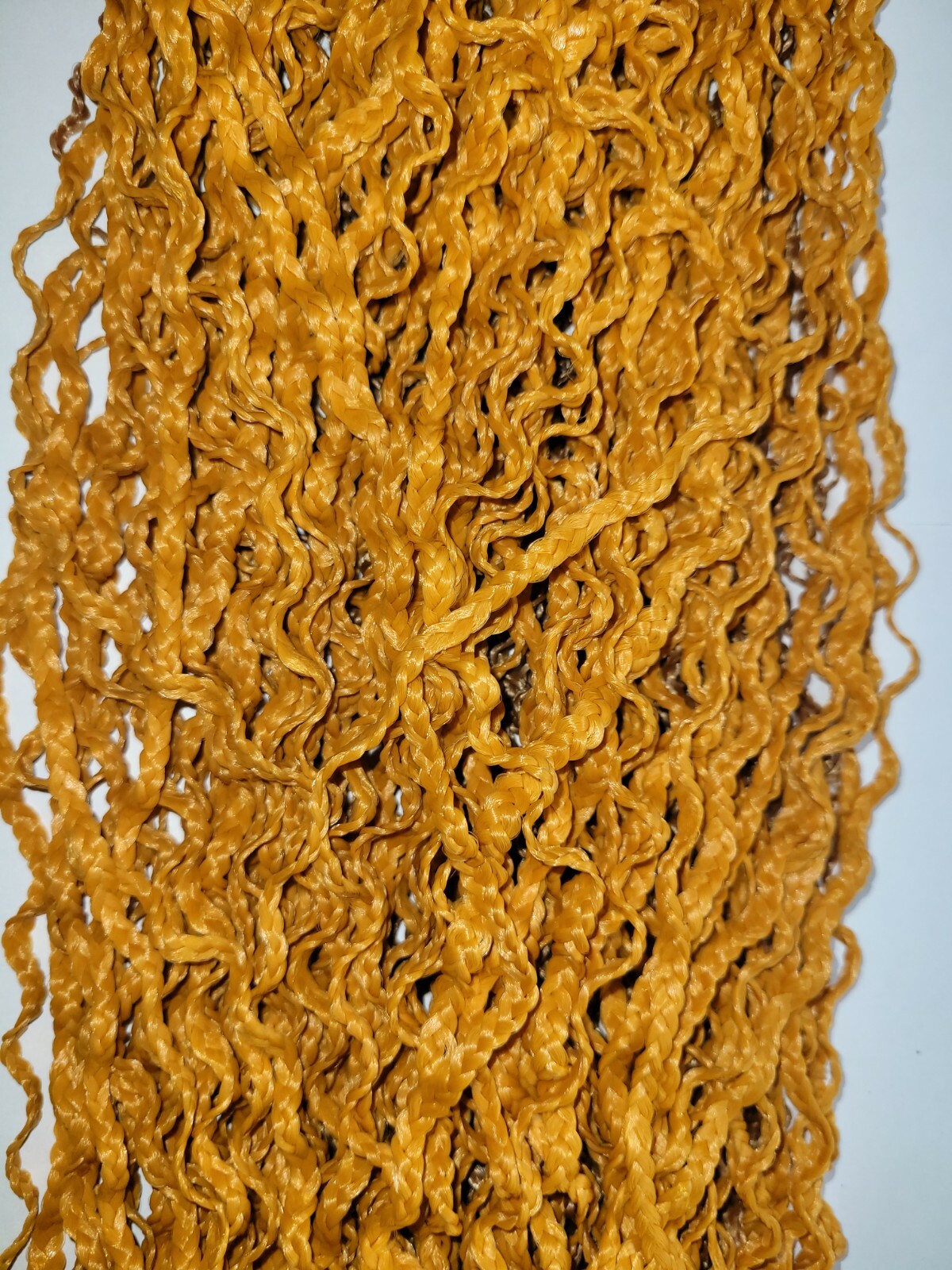 Handmade Micro Knot ZiZi Color144 Golden Blonde Crochet Ace Cala Synthetic 3pks