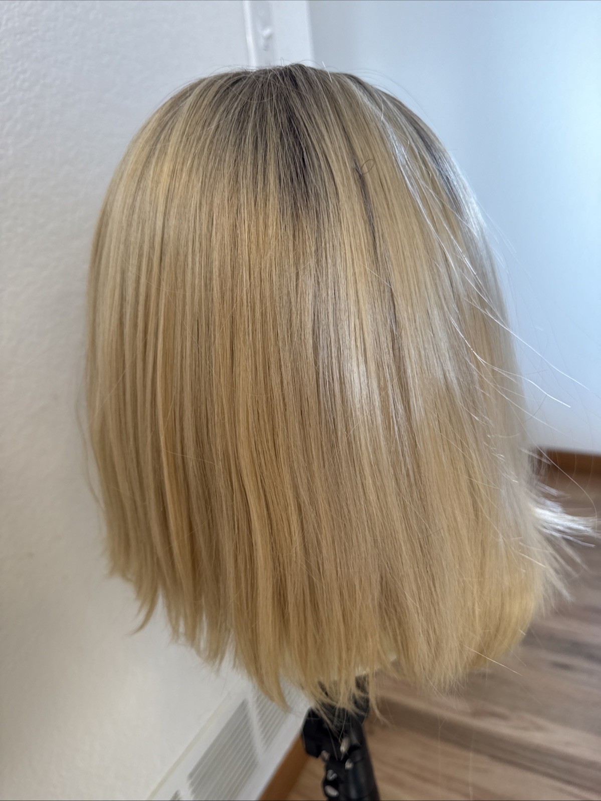 Aisi Lace Straigh Cut Blonde Highlighted Lace Front Wig Standard 27/613. 12”71