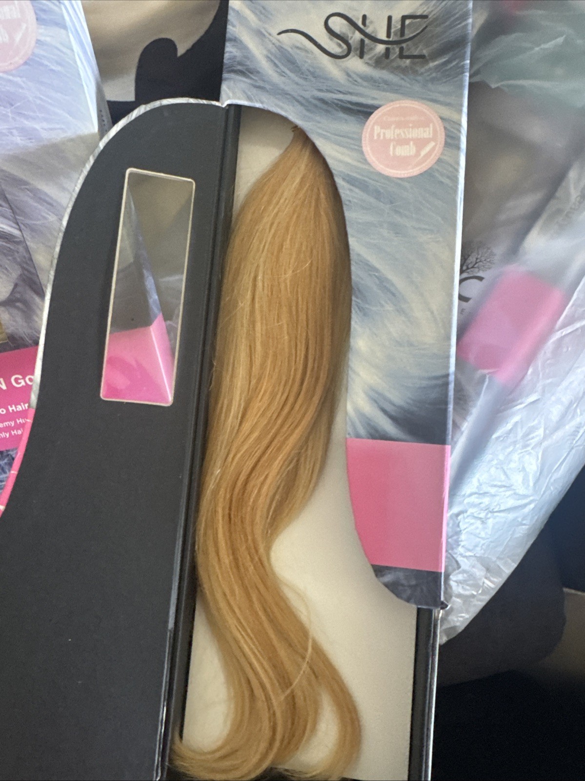 SHE Flip & Go 100% Remy Human Hair Extension, 6/27 16-18 Inches