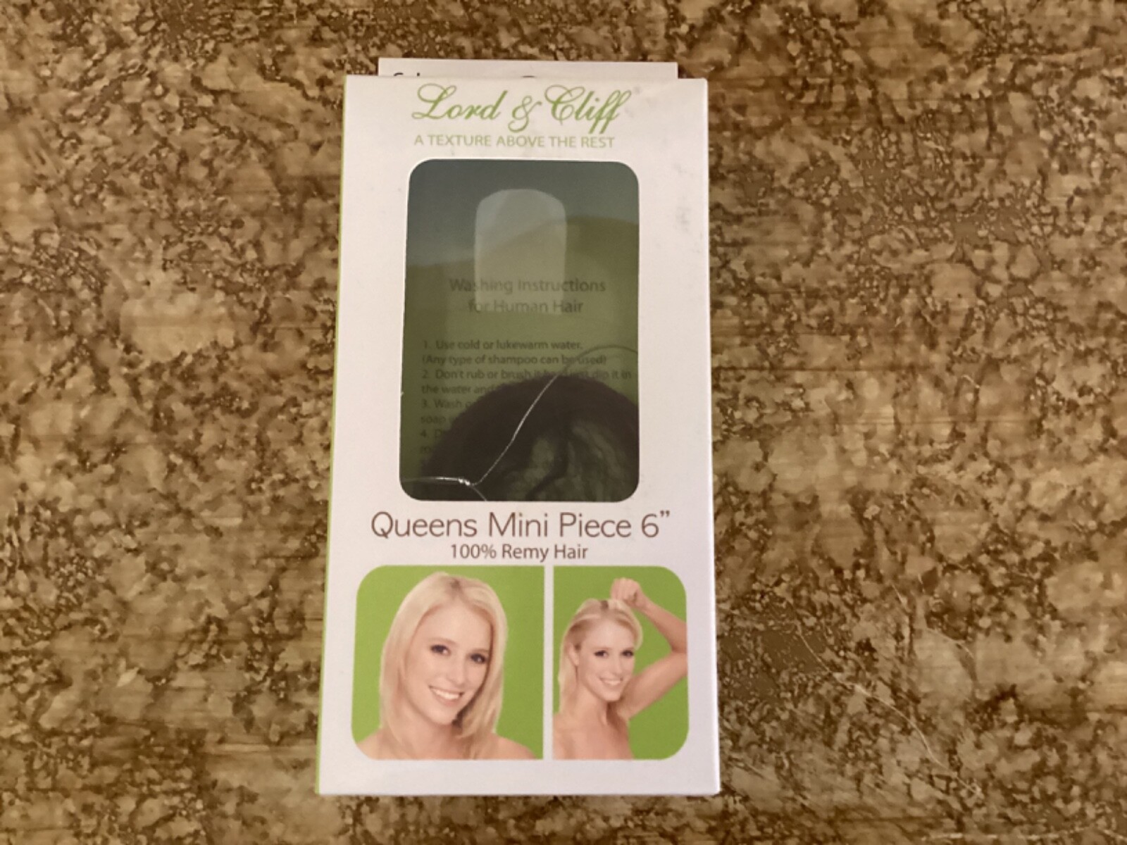 Lord & Cliff 100% Remy Clip-In Hairpiece QUEENS MINI PIECE 6 Inch (color 6)