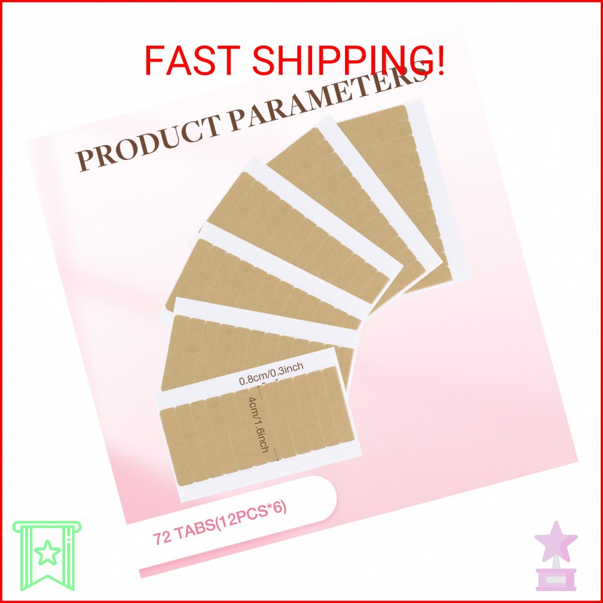 GOO GOO Hair Extension Tape Double Sided Adhesive Replacement Tape, Professional
