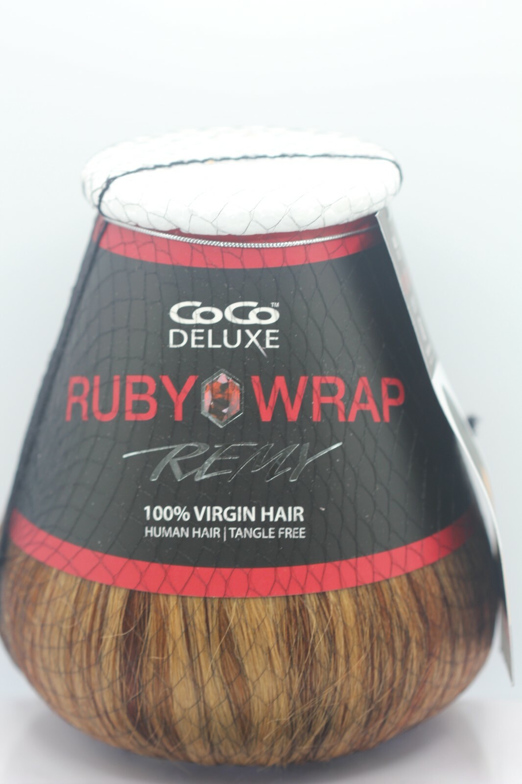 CoCo Deluxe Remy Tangle free 100% Virgin Human Hair Ruby Wrap 8 ” P730~ H21