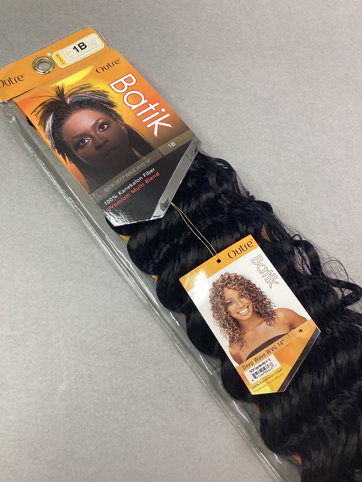 Outre Batik Deep Wave WYG 14″ Hair Extensions 1B Kanekalon Fiber