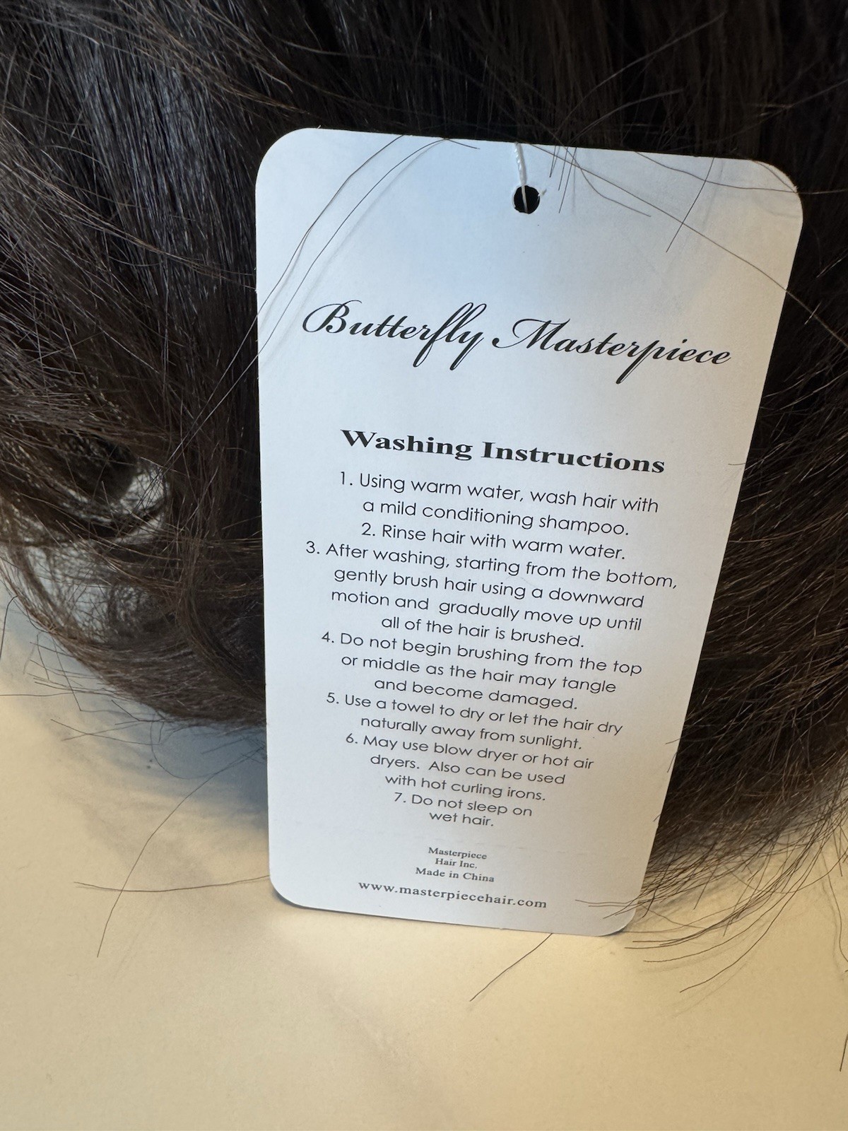 Butterfly 2 Masterpiece Synthetic Wave Wig Natural-02 Color 4 Deep Brown New Box