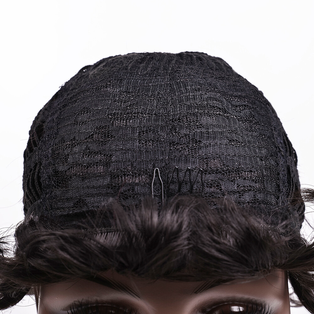 Human Hair Wigs Pixie Wigs Pixie Cut Short Wave Wigs for Women