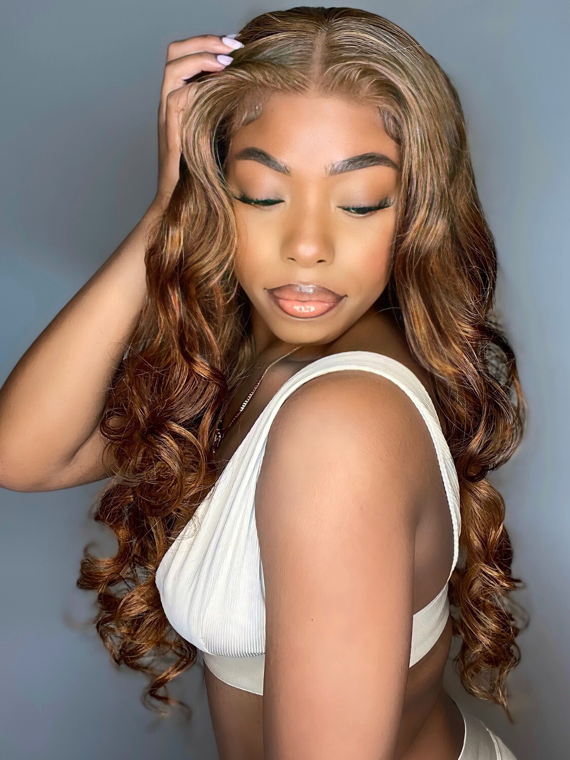 UNice Cambodian Highlights Blonde Body Wave Bundles Human Hair Extensions Weaves