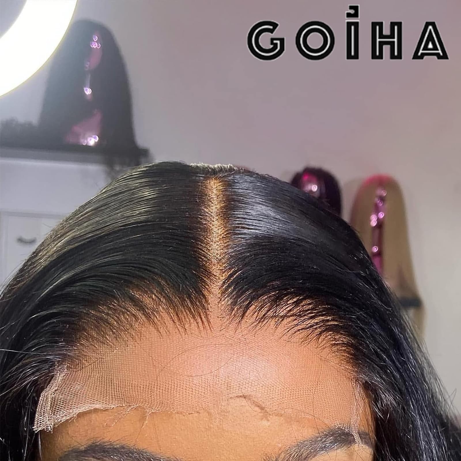 2×6 14 inch HD Lace Closure Human 14 Inch – 2×6, Natural Black – Straight