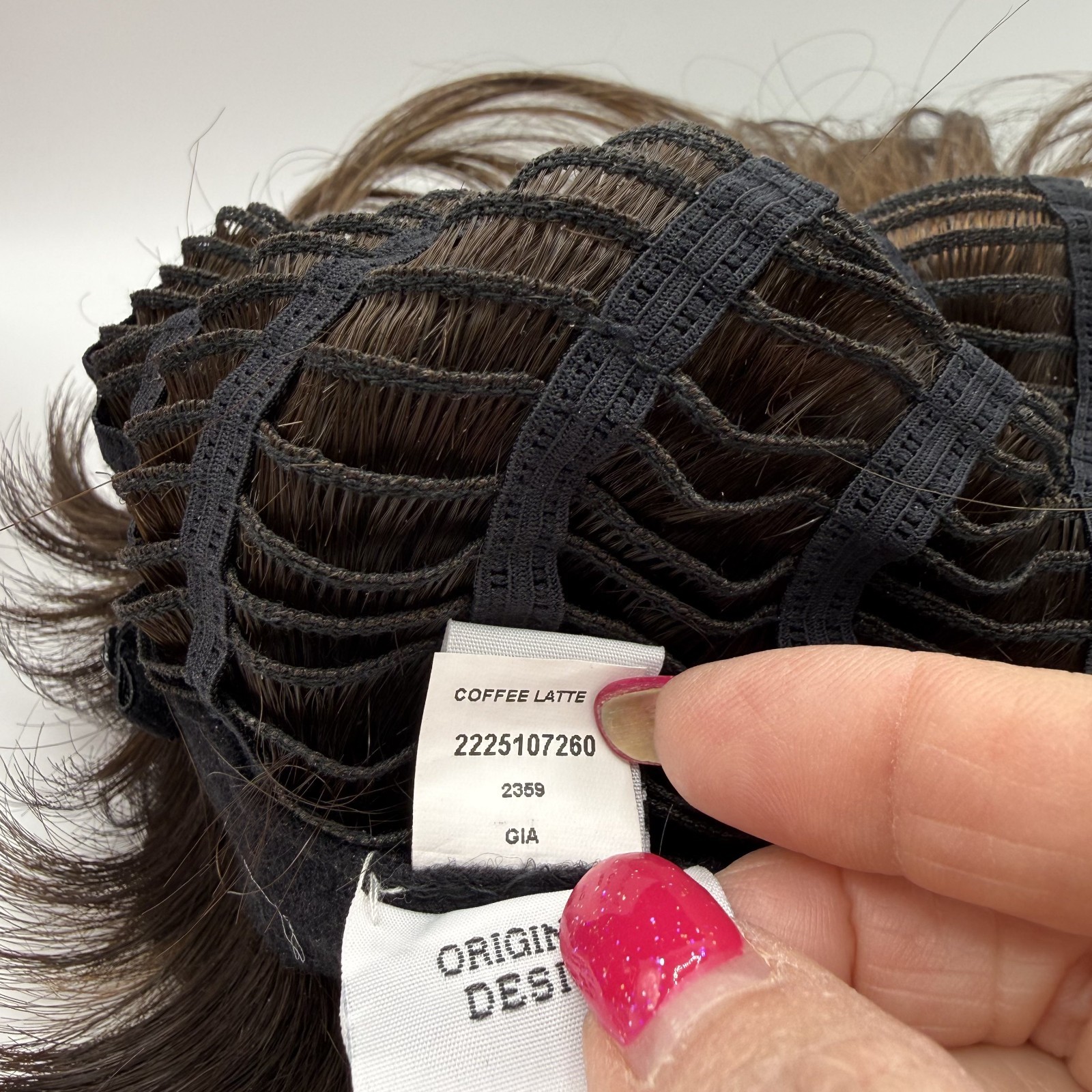 Rene of Paris “Gia” Synthetic Wig Coffee Latte Color Model 2359 – NIB