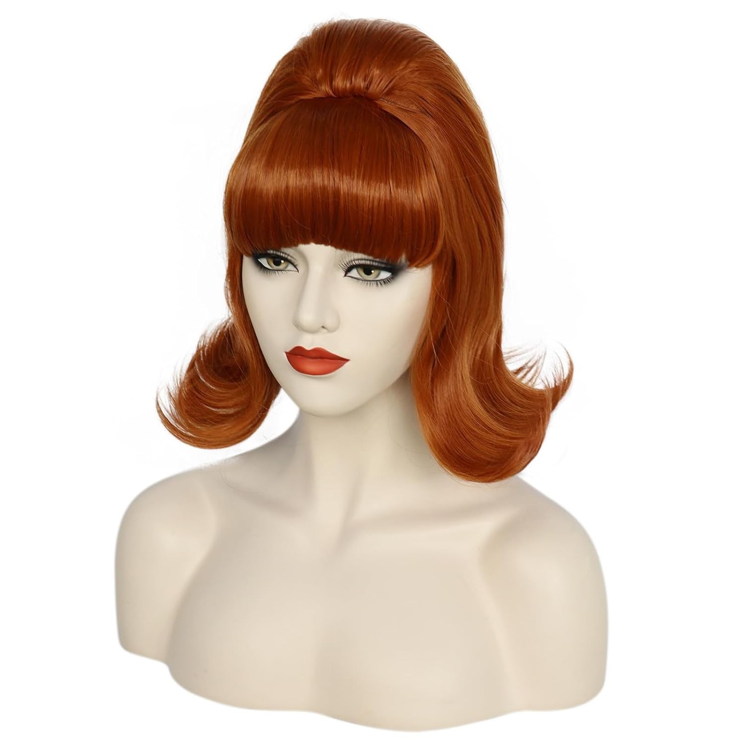 “Womens Flip Wig 60S 50S Retro Beehive Style Bouffant Vintage Look Wig Costume W