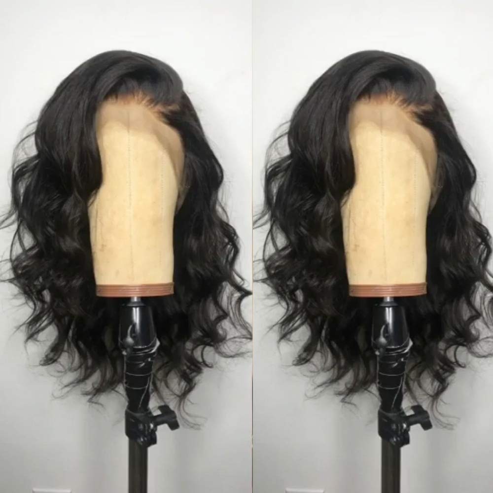HD 13X4 Lace Front Human Hair Wigs Pre Plucked Hairline Glueless Body Wave 16