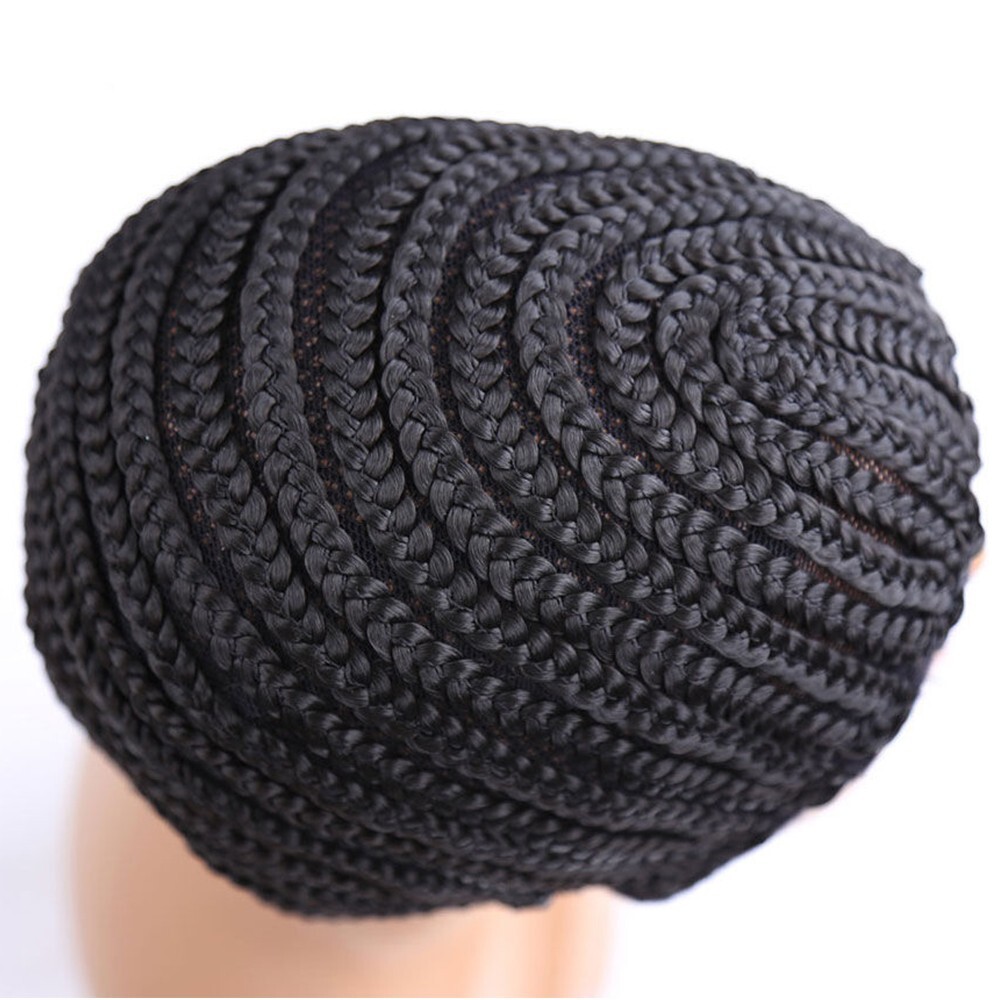 Refined Braided Wig Cap Cornrows Cap for Braiding Wig Crochet Hair Braided Wigs