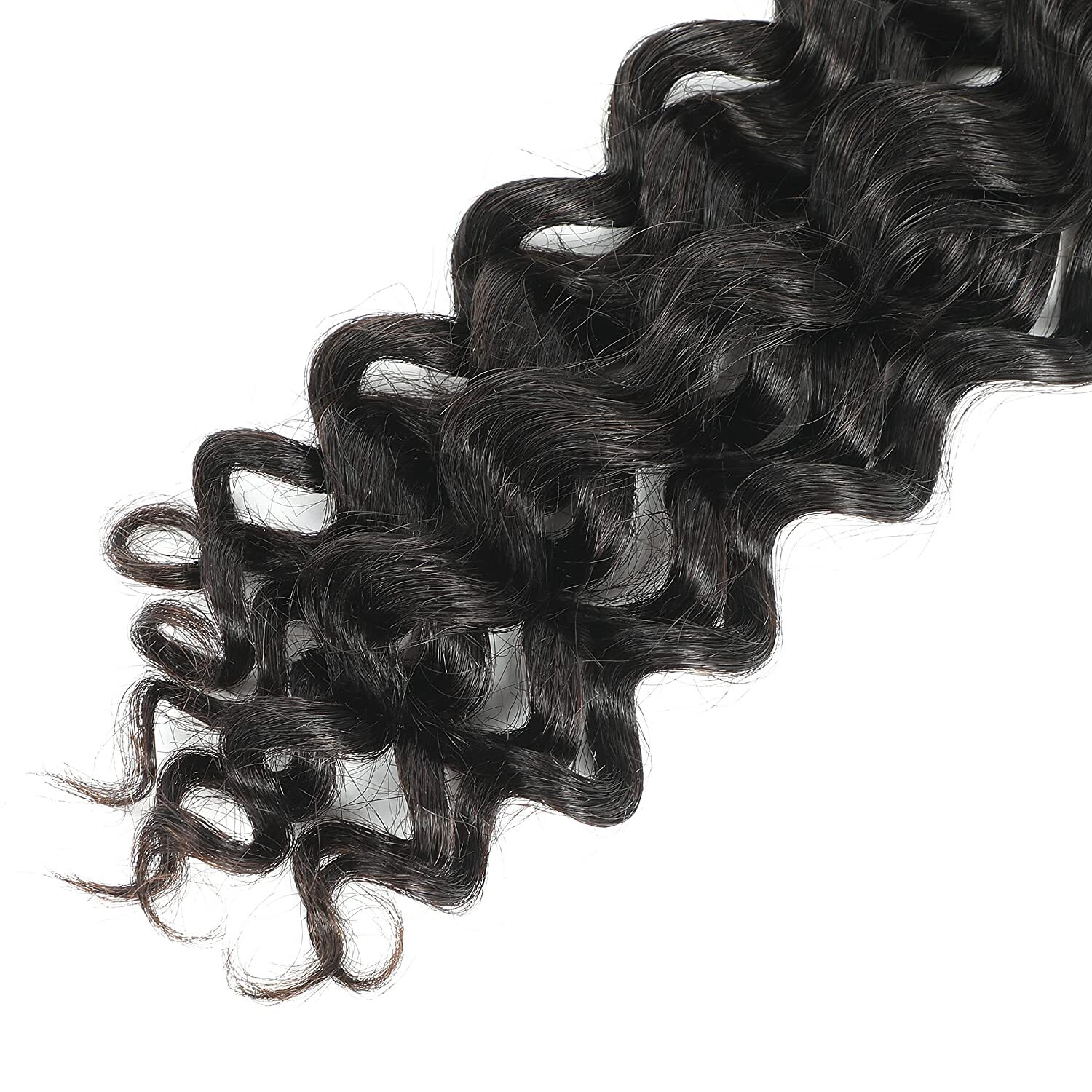 Deep Curly Micro Braiding Human Hair Braids Hair Bulk No Weft