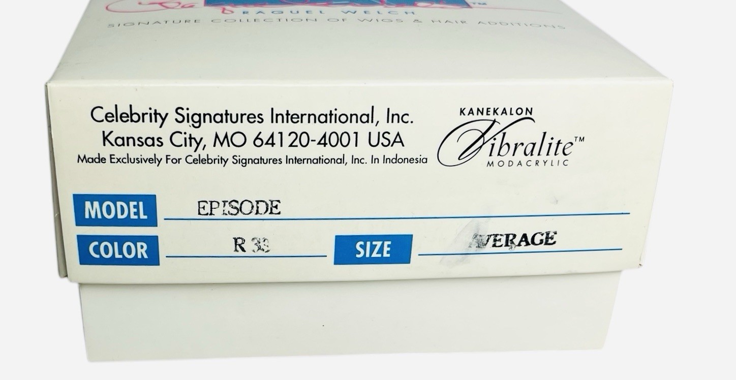Raquel Welch Wig Signature Collection Model Episode R33 Average W/Box