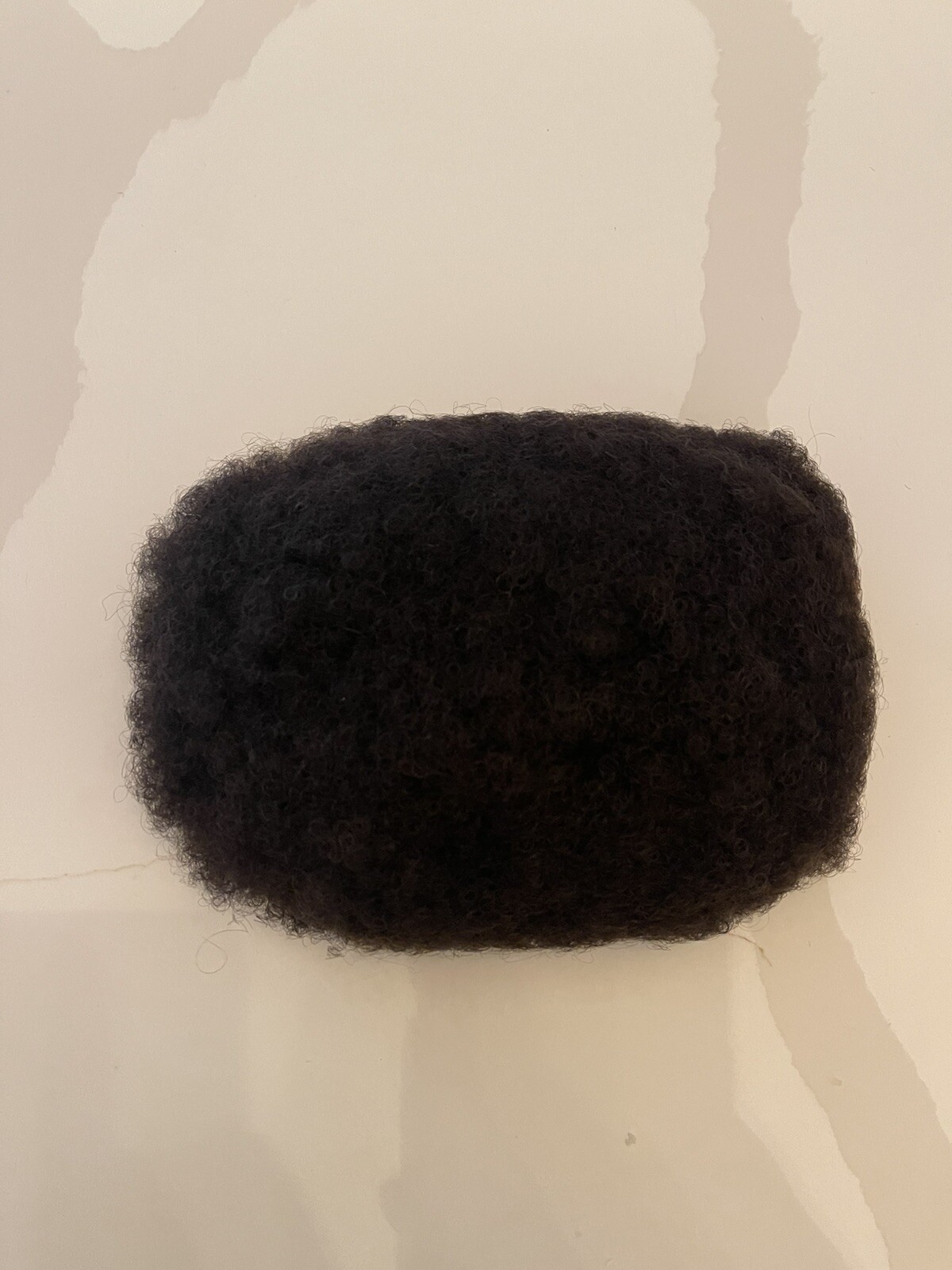 Men’s Afro Hair Unit 6mm #1B PU
