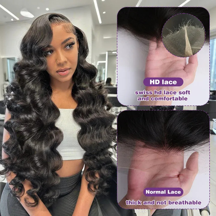 Body Wave 13×6 HD Lace Frontal Wigs Brazilian 13×4 HD Human Hair Wig For Women