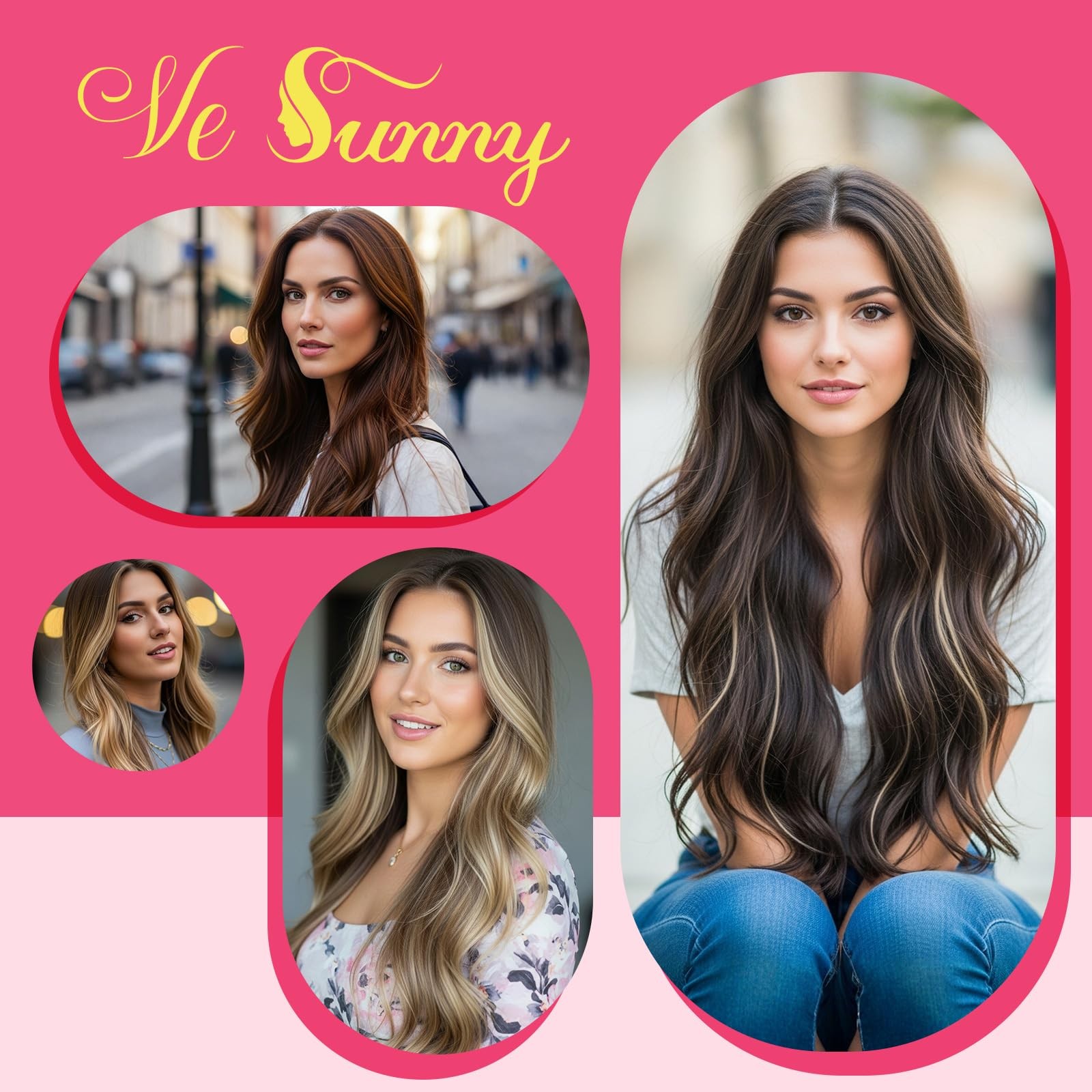 Ve Sunny Platinum Blonde Tape In Hair Extensions Easy To Maintain Remy Real