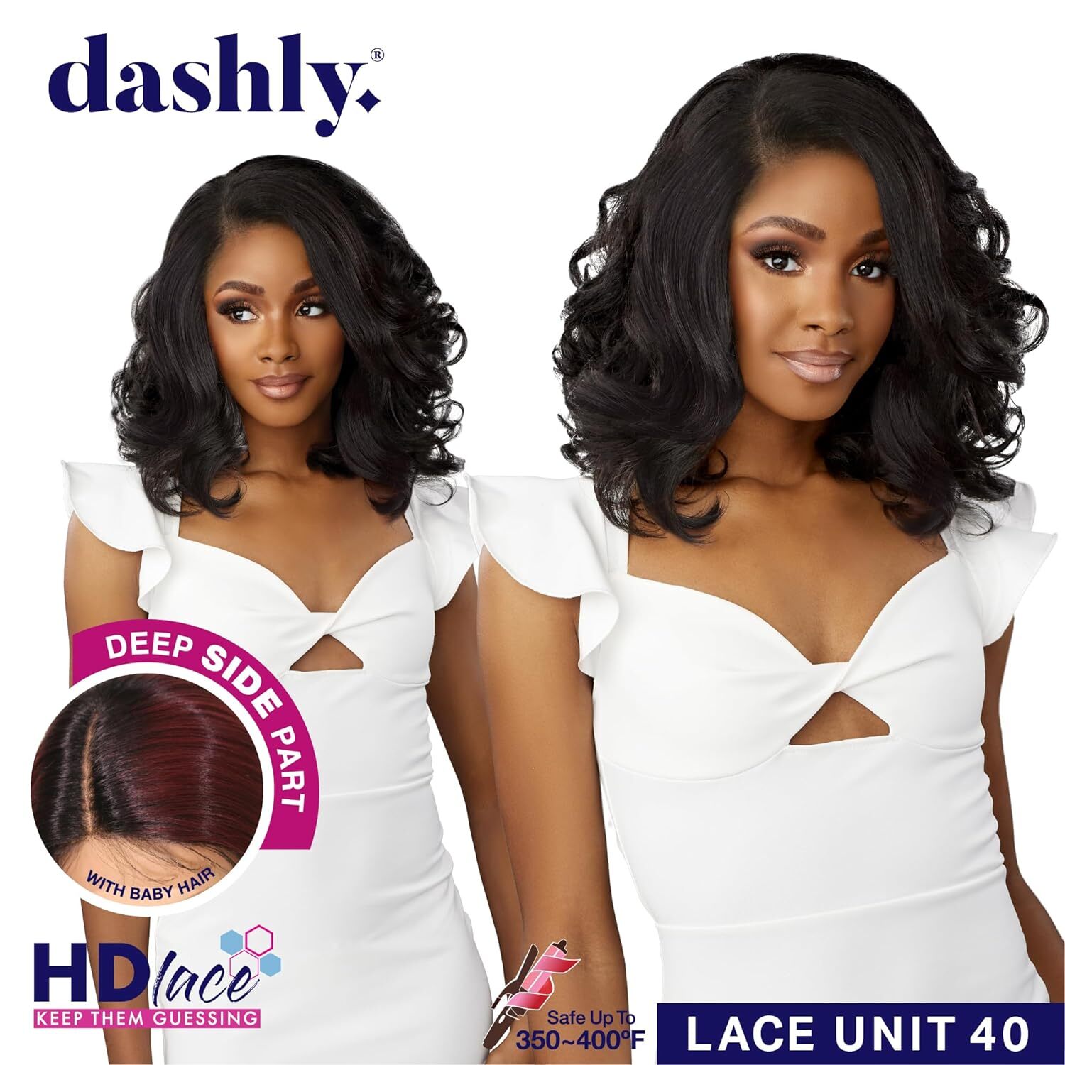 Sensationnel Synthetic Hair Dashly Hd Lace Front Wig – Lace Unit 40