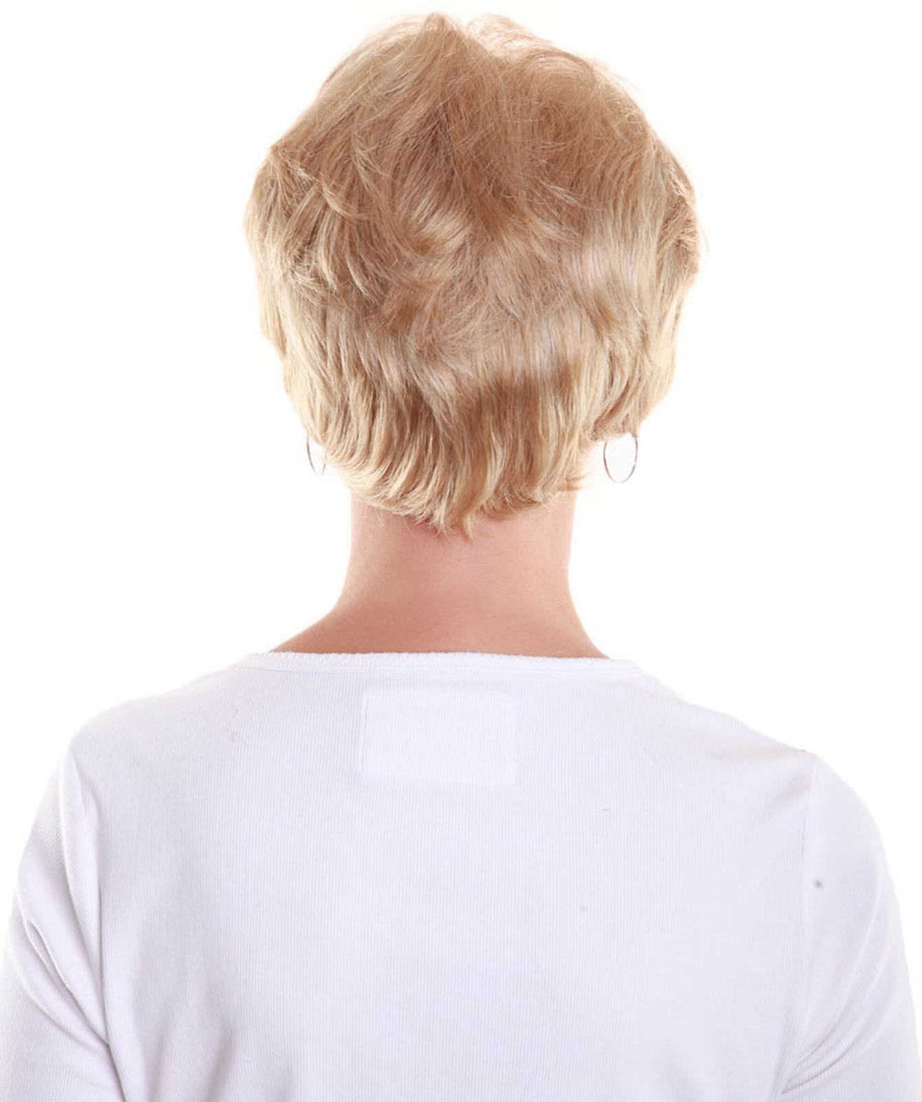 Sophia – Straight Kanekalon Synthetic Fiber Full Wig, 1.5-6 in, Champaign Blonde