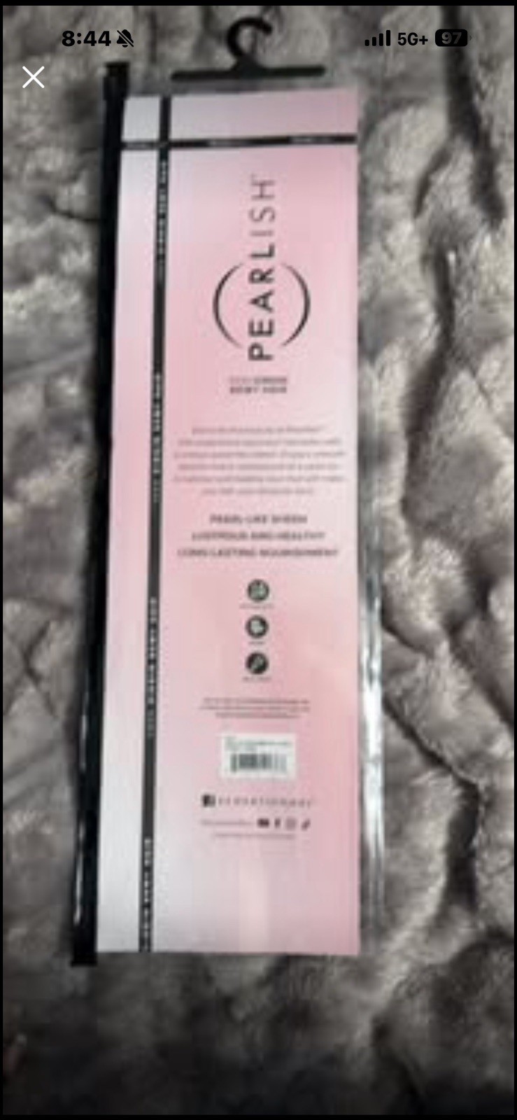 PEARLISH HD lace 4X5 Lace Closure Burmese Curl 12″ Natural